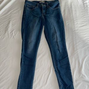 Levi’s blue skinny jeans. Size 30